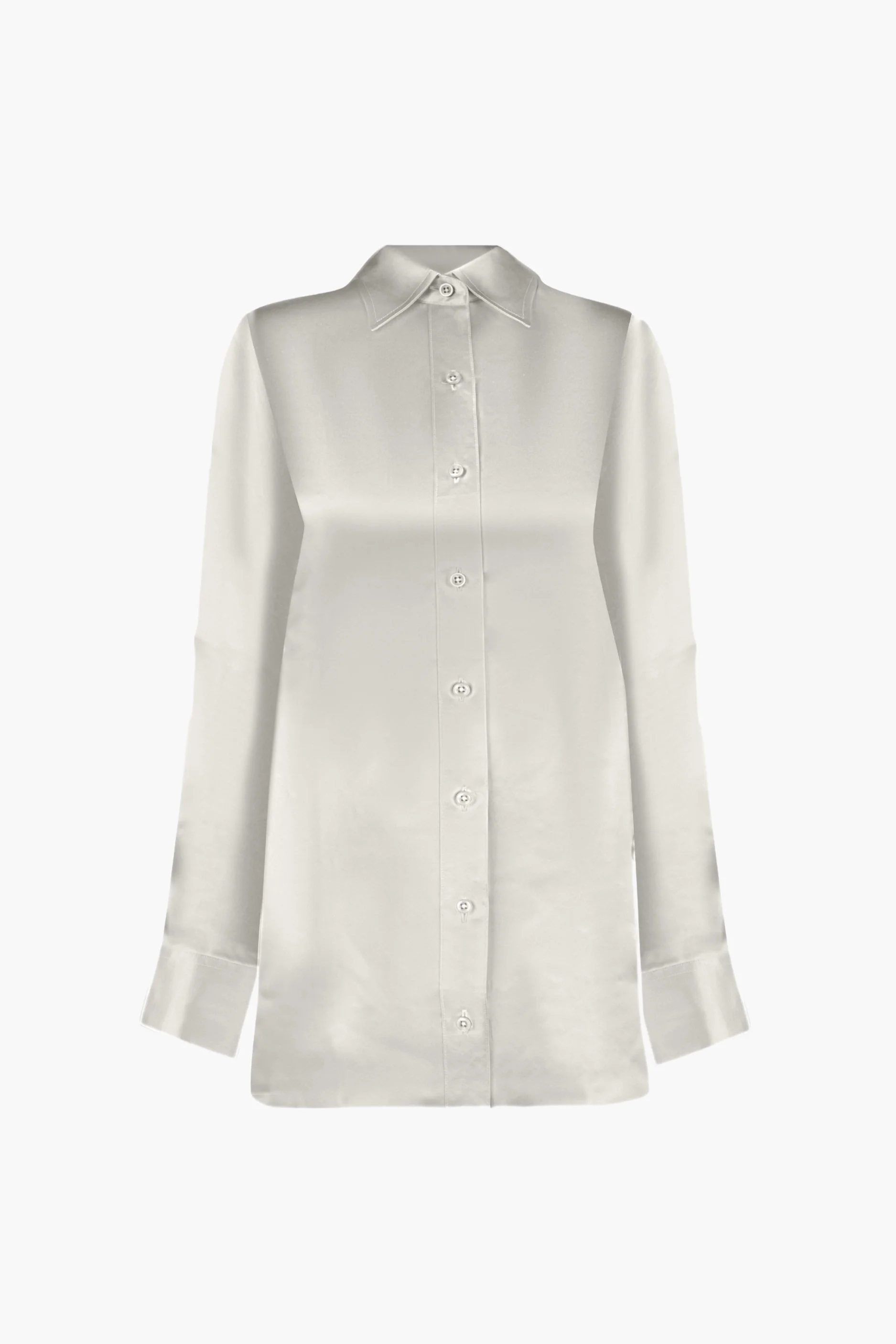 【美品】  Rokh / ロック | CUFF DETAILED BLOUSE / silk 100％ / シルク 総柄 ロゴ シャツ ブラウス | 36 | WHITE | レディース 美品】 Rokh / ロック | CUFF DETAILED BLOUSE / silk 100